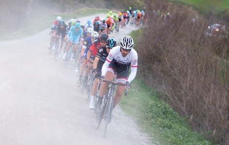 Strade Bianche gravel cycling race